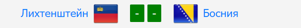 Прогноз Лихтенштейн - Босния и Герцеговина 13.10.2023