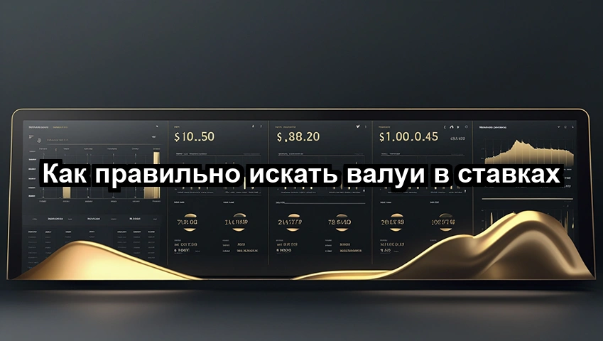 Как правильно искать валуи в ставках