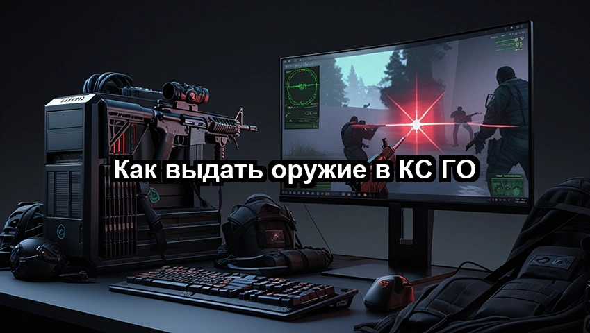 Как выдать оружие в КС ГО