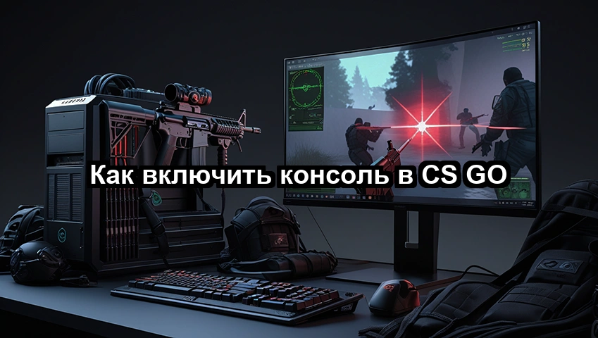 Как включить консоль в CS GO