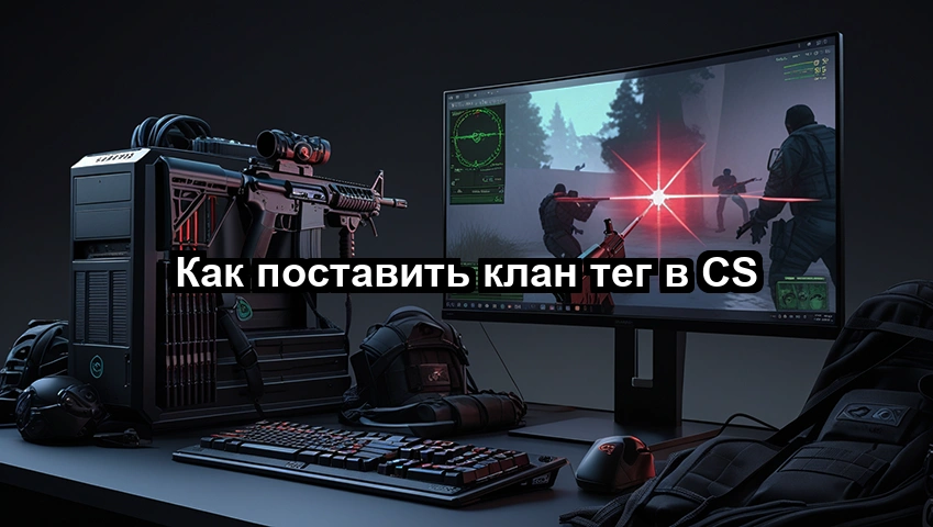 Как поставить клан тег в CS