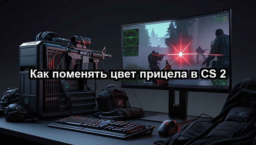 Как поменять цвет прицела в CS 2