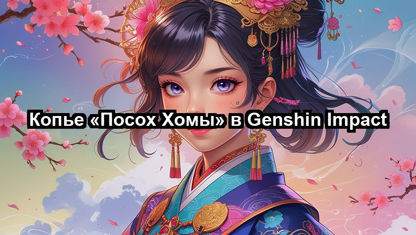 Копье «Посох Хомы» в Genshin Impact
