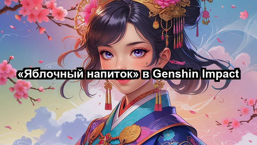 «Яблочный напиток» в Genshin Impact