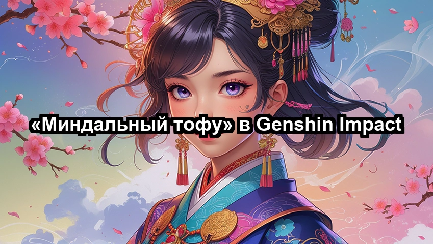 «Миндальный тофу» в Genshin Impact