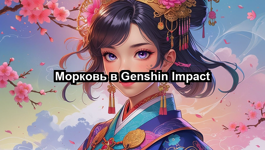 Морковь в Genshin Impact