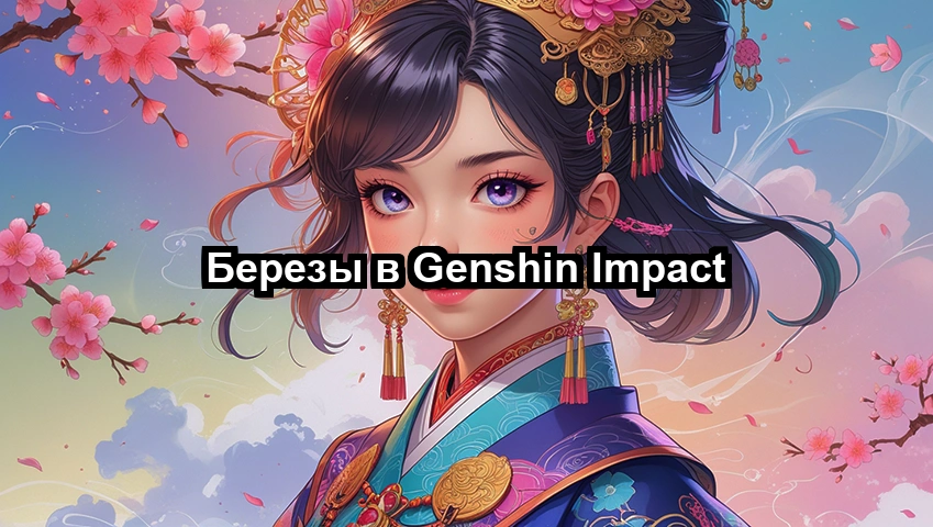 Березы в Genshin Impact