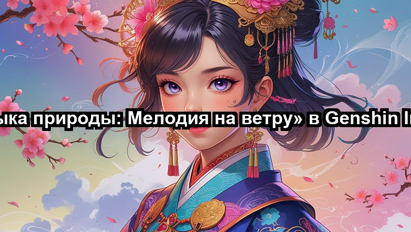 «Музыка природы: Мелодия на ветру» в Genshin Impact