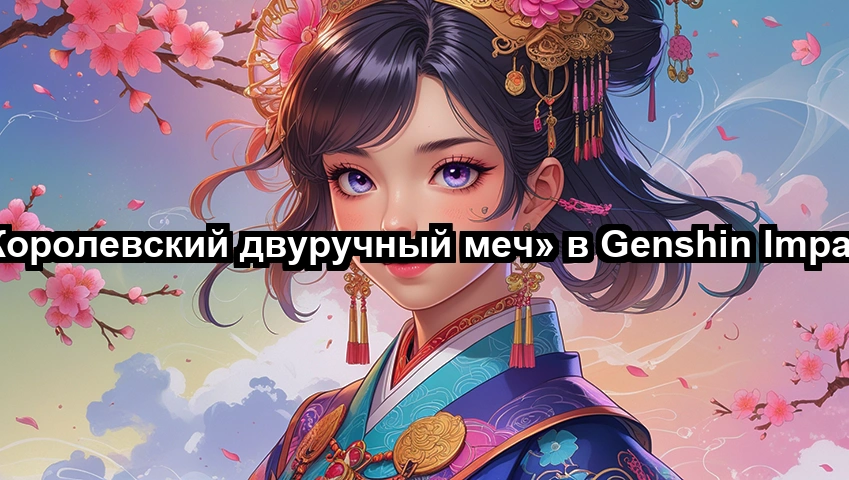 «Королевский двуручный меч» в Genshin Impact