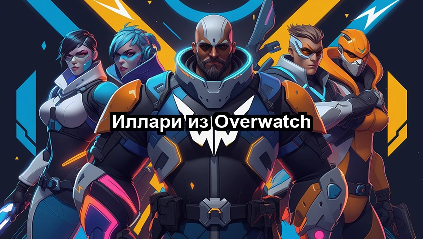 Иллари из Overwatch